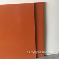 Hoja laminada de baquelita roja naranja o negra